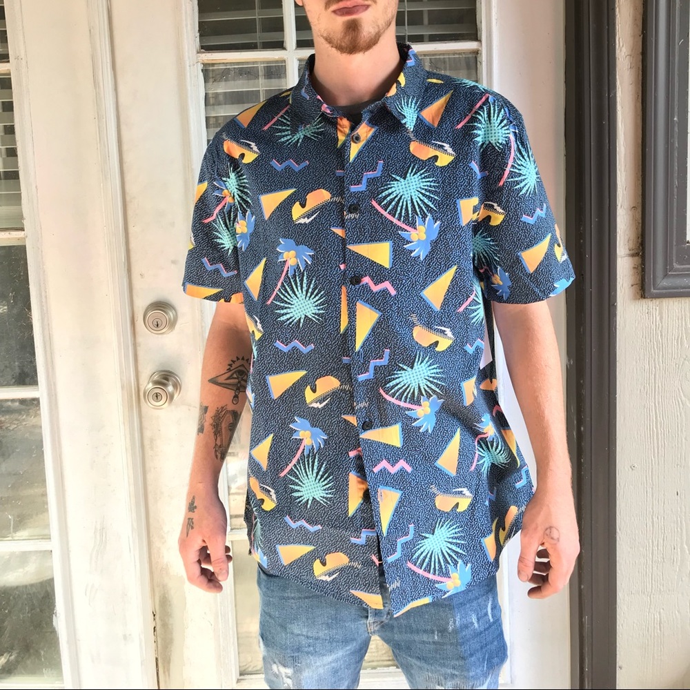 90’s Throwback Neff Button Up